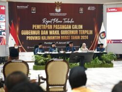 KPU Kalbar Resmi Tetapkan Norsan-Krisantus Sebagai Gubernur dan Wakil Gubernur Terpilih