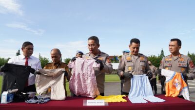 Kerugian Negara Capai Rp7,3 Miliar, Polda Kalbar Gagalkan Penyelundupan Pakaian Bekas dari Malaysia