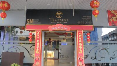 Transera Hotel Pontianak Sambut Imlek dengan Dekorasi dan Hidangan Spesial