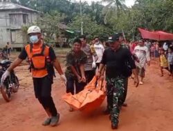 Tercebur Saat Seberangi Sungai Pasok, Korban Ditemukan Meninggal Dunia