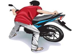 Remaja 17 Tahun Gasak Motor di Asrama Gatot Subroto