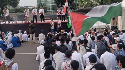 Komunitas Pecinta Alquran Gelar Aksi Solidaritas Untuk Palestina