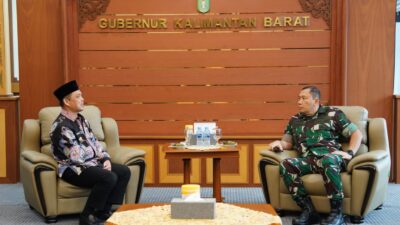 Pangdam XII/Tpr Jalin Sinergi dengan Gubernur Kalbar, Komitmen Dukung Pembangunan Daerah
