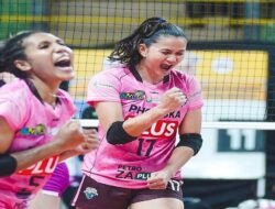 Pecahkan Rekor di Final Four Proliga 2025 Putri, Petrokimia Gresik Menang Telak Atas Jakarta Electric PLN