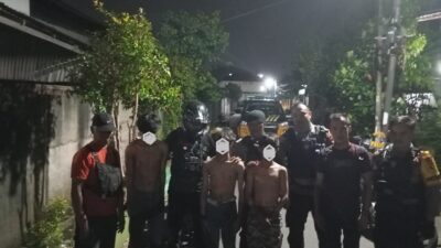 Bawa Sajam Diduga Hendak Tawuran, Tiga Pelajar SMP di Kota Pontianak Diamankan