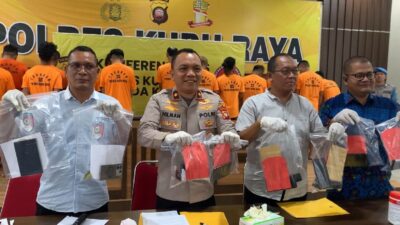 April Hingga Mei 2025, Polres Kubu Raya Ungkap 10 Kasus Kriminal