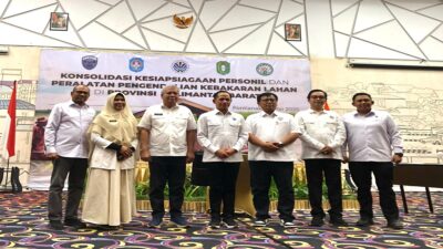 Hadapi Ancaman Karhutla 2025, Menteri Lingkungan Hidup Perkuat Kesiapsiagaan di Kalbar