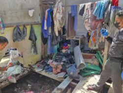 Duaarr!!! Tabung Gas Meledak, Warga Ambawang Terluka Parah