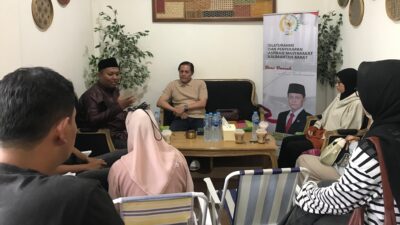 Anggota DPD RI Syarif Melvin Serap Aspirasi Milenial Singkawang