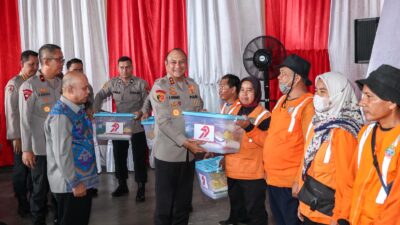 Kick Off Bakti Sosial Hari Bhayangkara ke-79, Polda Kalbar Salurkan Empat Jenis Bantuan