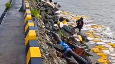 Akibat Cuaca Buruk, KM Bos Muda Bermuatan 25 Ton Kelapa Tenggelam di Perairan Padang Tikar