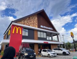 McDonald’s Bumi Raya Resmi Dibuka, Usung Desain Dayak Betang