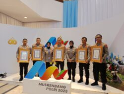 Kapolres Singkawang Terima Penghargaan Pelayanan Prima dan Zona Integritas di Lingkungan Polri
