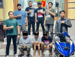 Tiga Pelaku Curanmor Diamankan Resmob Polda Kalbar di Pontianak