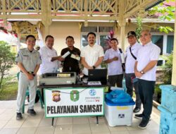 Jasa Raharja Sosialisasikan Pembebasan Denda PKB dan SWDKLLJ di Sekadau Hilir
