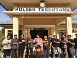 Pencuri Motor di Terentang Berhasil Ditangkap Polisi