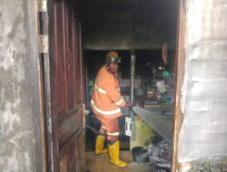 Konsleting Mesin Cuci, Rumah Warga di Serdam, Kubu Raya Nyaris Terbakar