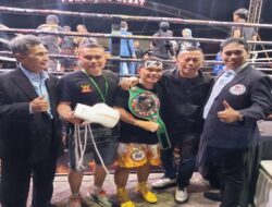 Petinju Kalbar Hisar Mawan Raih Gelar WBC Asia Silver Usai Taklukkan Petinju Thailand