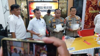 Kurir Sabu 3 Kg Ditangkap di Pontianak, Modus Gunakan Pick-Up Sayur