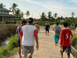 Pembangunan Jalan Rabat Beton di Semelagi Kecil Permudah Akses Warga ke Tempat Ibadah