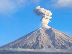 Gunung Semeru Erupsi Lagi, Lontarkan Abu Setinggi 800 Meter: Waspada Aktivitas Vulkanik Masih Tinggi