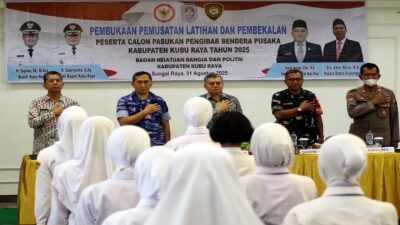 28 Calon Paskibraka Kubu Raya Mulai Jalani Pemusatan Latihan