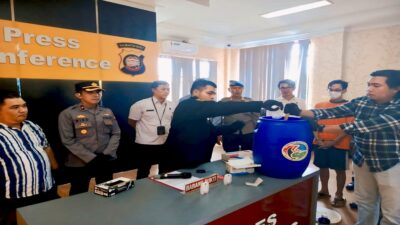 Polres Singkawang Musnahkan 156,88 gram Sabu Senilai Ratusan Juta Rupiah