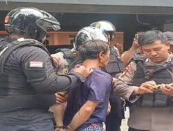 Tak Terima Ditegur dan Tendang Motor Warga, Juru Parkir Liar Ditangkap Polisi