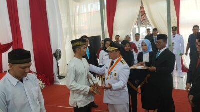 Berikan Remisi Secara Simbolis, Gubernur Norsan Harap Warga Binaan Cepat Bebas