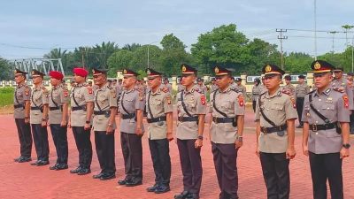 Rotasi Besar di Polres Kubu Raya, Kapolres Tekankan Dedikasi dan Integritas 