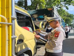Tekan Angka Laka Lantas, Polres Bengkayang Gelar Razia Lintas Sektoral