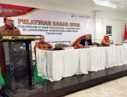 Buka Latsar CPNS, Sujiwo Tekankan Profesionalisme dalam Melayani Masyarakat