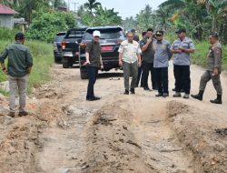 Perbaikan Jalan Sukadana-Teluk Batang, Bupati Romi Ucapkan Terima Kasih Kepada Gubernur Norsan