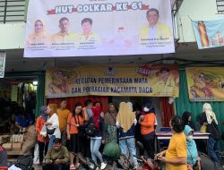 Franciscus Sibarani Hadirkan 500 Kacamata Gratis bagi Warga Pontianak