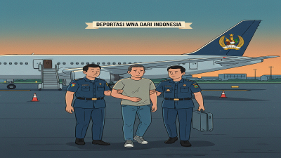 Imigrasi Medan Deportasi 4 WNA dari Kamboja, Eritrea, dan Pakistan Gara-gara Overstay dan Surat Palsu