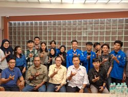 Syarif Melvin Bahas Kendala Sektor Kelautan Bersama Civitas Akademika Politeknik Negeri Pontianak