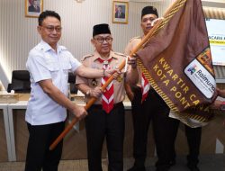 Edi Kamtono Lepas Kontingen Pramuka Kota Pontianak ke Raimuna Sintang