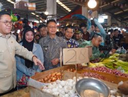 Jelang Nataru, Edi Kamtono Pastikan Suplai Kebutuhan Pokok Aman