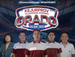 Ajang Bergengsi Olahraga Asah Otak, ORADO Kalbar Gelar Kejurprov Domino
