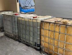 Polsek Lubuk Kilangan Amankan 4 Pria Terduga Pelaku Penimbunan 10 Ton Solar Subsidi
