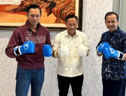Boxing Senator Daud Yordan Temui AHY, Usulkan Pembangunan Stadion di Kalbar