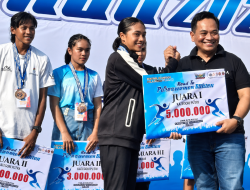 1000 Pelari Semarakkan Road to Police Women Run 2026 di Polresta Padang