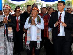 Resmikan HKBP Distrik 33, Krisantus Tegaskan Komitmen Jaga Harmoni Kalbar