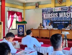 Tingkatkan SDM Perwasitan Lokal, PSSI Kalbar Latih Calon Pengadil Berintegritas