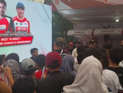 Membludak, Penonton Padati GOR A Yani Saksikan Polytron Pontianak International Challenge