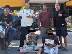 Kurang dari 24 Jam, Tim Klewang Ringkus Dua Pelaku Curanmor di Padang