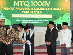 Ria Norsan Lantik Dewan Hakim MTQ ke-34 Kalbar, Tegaskan Netralitas Penilaian