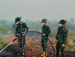 Satgas Karhutla Kodim 1207/Pontianak Gelar Operasi Masif di 10 Desa